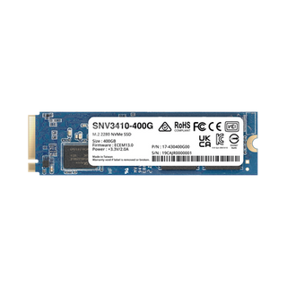 SSD NVMe M.2 SNV3410/3510 | SSD 400GB | Alto Rendimiento 400000 IOPS Lectura | 70000 IOPS Escritura | Resistencia 1022 TBW...