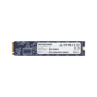 SSD 800GB NVMe M.2 22110, diseñada para Synology NAS con ranuras M.2 integradas - SYNOLOGY
