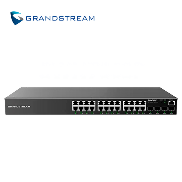 GRANDSTREAM - SP24HGRA02 - GWN7803PL PRO SWITCH POE ADMINISTRABLE GRANDSTREAM CAPA 2+ / 24 PUERTOS GIGABIT ETHERNET POE/POE+/POE++ / 2 PUERTOS SFP+ DE 10 GIGABIT / PRESUPUESTO