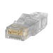 Plug RJ45 Cat6A, Para Cable UTP de Calibre 26 AWG, Chapado en Oro de 50 Micras, Paquete de 100 Piezas - PANDUIT