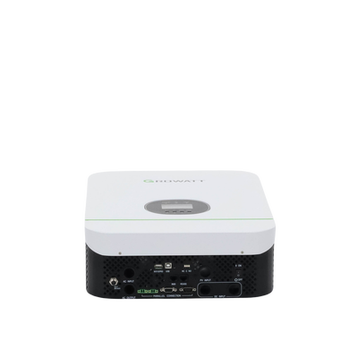 Inversor Cargador 3kW Compatible con Baterías de Litio, Monitoreo Remoto y Sincronización para Mayor Potencia, Operación 4...