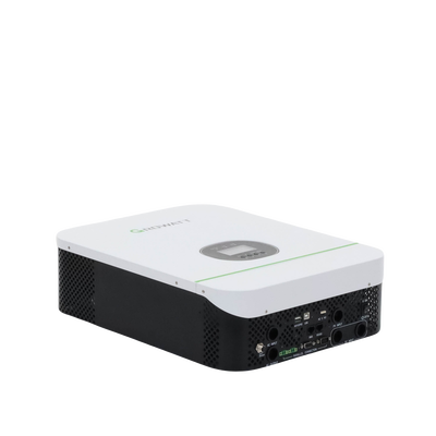 Inversor Cargador 3kW Compatible con Baterías de Litio, Monitoreo Remoto y Sincronización para Mayor Potencia, Operación 48Vc