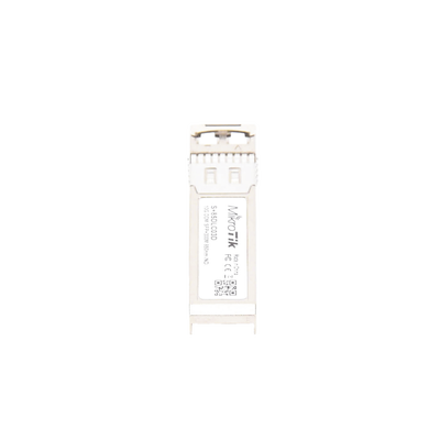 Transceptor MiniGbic SFP+ 10G LC Duplex para fibra Multi Modo 300mts MIKROTIK - Vista 4