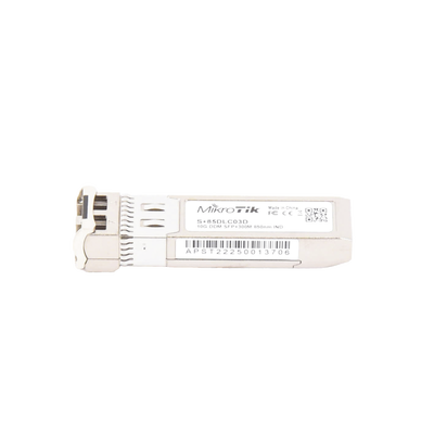 Transceptor MiniGbic SFP+ 10G LC Duplex para fibra Multi Modo 300mts - MIKROTIK