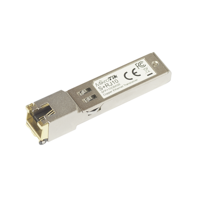 S+RJ10 - 10M, 100M, 1G, 2.5G, 5G, 10G en RJ-45 hasta 10 Gbps - MIKROTIK