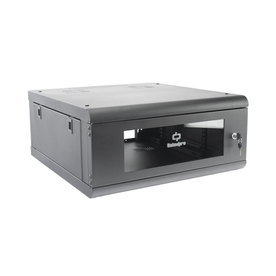 Gabinete de Pared con Puerta de Cristal Templado, 635mm de Profundidad, 4U Rack de 19'', Acero Reforzado LINKEDPRO - Vista 4