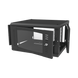 Gabinete para Montaje en Pared, con Puerta de Cristal Templado, Cuerpo Fijo, con 6 Unidades de Rack, de 19in, Fabricado en...