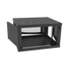 Gabinete para Montaje en Pared, con Puerta de Cristal Templado, Cuerpo Fijo, con 6 Unidades de Rack, de 19in, Fabricado en...