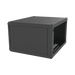 Gabinete para Montaje en Pared, con Puerta de Cristal Templado, Cuerpo Fijo, con 6 Unidades de Rack, de 19in, Fabricado en...