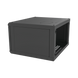 Gabinete para Montaje en Pared, con Puerta de Cristal Templado, Cuerpo Fijo, con 6 Unidades de Rack, de 19in, Fabricado en...