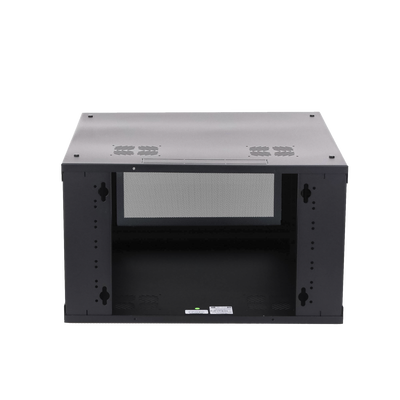 Gabinete de Pared con Puerta de Cristal Templado, 635 mm de Profundidad, 6U Rack de 19 in, Acero Reforzado LINKEDPRO - Vis...