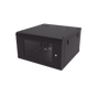Gabinete de Pared con Puerta de Cristal Templado, 635 mm de Profundidad, 6U R...