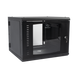 Gabinete Abatible de Pared (Con Marco Trasero) con Rack 19" de 9 Unidades. Ventana de Cristal Templado. LINKEDPRO BY EPCOM...
