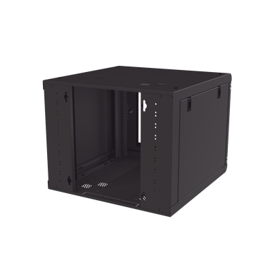 Gabinete de Pared 9U de 635 mm de Profundidad, Rack de 19 in en Acero Reforzado: Compacto y Resistente para Soluciones Pro...