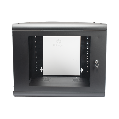 Gabinete de Pared 9U de 635 mm de Profundidad, Rack de 19 in en Acero Reforzado: Compacto y Resistente para Soluciones Pro...