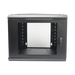 Gabinete de Pared 9U de 635 mm de Profundidad, Rack de 19 in en Acero Reforzado: Compacto y Resistente para Soluciones Pro...