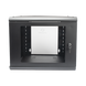 Gabinete de Pared 9U de 635 mm de Profundidad, Rack de 19 in en Acero Reforzado: Compacto y Resistente para Soluciones Pro...
