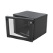 Gabinete Abatible de Pared (Con Marco Trasero) con Rack 19" de 12 Unidades. Ventana de Cristal Templado. LINKEDPRO BY EPCO...