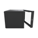 Gabinete Abatible de Pared (Con Marco Trasero) con Rack 19" de 12 Unidades. Ventana de Cristal Templado. LINKEDPRO BY EPCO...