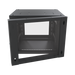 Gabinete Abatible de Pared (Con Marco Trasero) con Rack 19" de 12 Unidades. Ventana de Cristal Templado. LINKEDPRO BY EPCO...