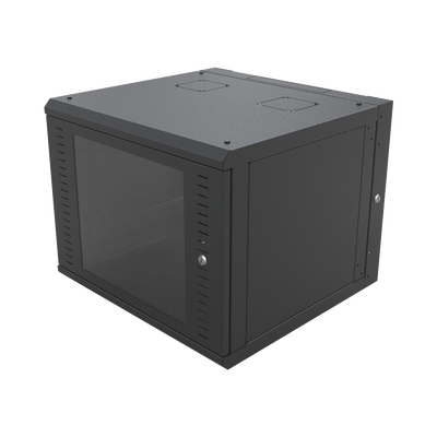 Gabinete Abatible de Pared (Con Marco Trasero) con Rack 19" de 12 Unidades. Ventana de Cristal Templado. LINKEDPRO BY EPCO...