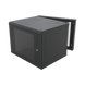 Gabinete Abatible de Pared (Con Marco Trasero) con Rack 19" de 12 Unidades. Ventana de Cristal Templado. - LINKEDPRO BY EPCOM