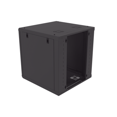 Gabinete de Pared 12U de 635 mm de Profundidad, Rack de 19 in en Acero Reforzado: Compacto y Resistente para Soluciones Pr...
