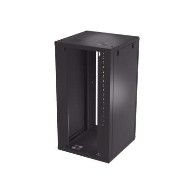 Gabinete de Pared 24U de 635 mm de Profundidad, Rack de 19 pulgadas en Acero Reforzado: Compacto y Resistente para Solucio...