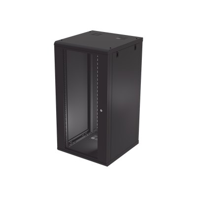 Gabinete de Pared 24U de 635 mm de Profundidad, Rack de 19 pulgadas en Acero Reforzado: Compacto y Resistente para Solucio...