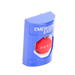 Botón De Salida De Emergencia Con Bocina De Advertencia Integrada, Interior/Exterior, Texto En Ingles, Tapa Protectora De ...