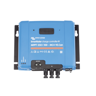 SmartSolar MPPT 250/100-MC4. Controlador Solar MPPT 100A, Voltaje: 48 Vcc. Para uso con Inv. Cargadores Victron - VICTRON ...