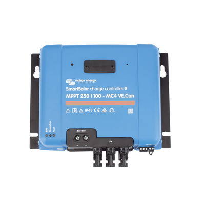 SmartSolar MPPT 250/100-MC4. Controlador Solar MPPT 100A, Voltaje: 48 Vcc. Para uso con Inv. Cargadores Victron - VICTRON ...