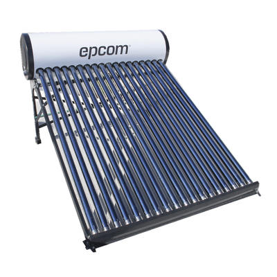 Bóiler Solar de 180L, Baja Presión con 18 Tubos de Vacío de Mayor Resistencia y Termotanque Inoxidable de Grado Alimentici...
