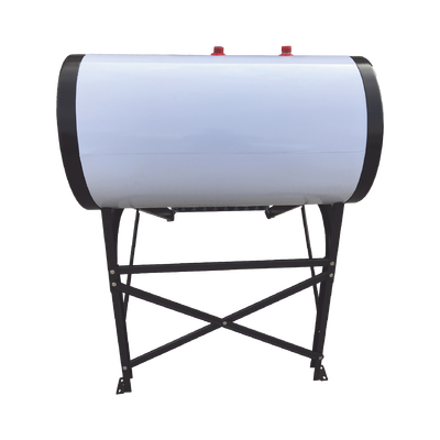 Bóiler Solar de 90L, Baja Presión con 9 Tubos de Vacío de Mayor Resistencia y Termotanque Inoxidable de Grado Alimenticio, Re