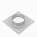 Placa Pasamuros / Capacidad 1 Bota 4" (10.16 cm) / Aluminio / Kit 14 Piezas | SIERRA STORE