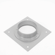 Placa Pasamuros / Capacidad 1 Bota 4" (10.16 cm) / Aluminio / Kit 14 Piezas | SIERRA STORE
