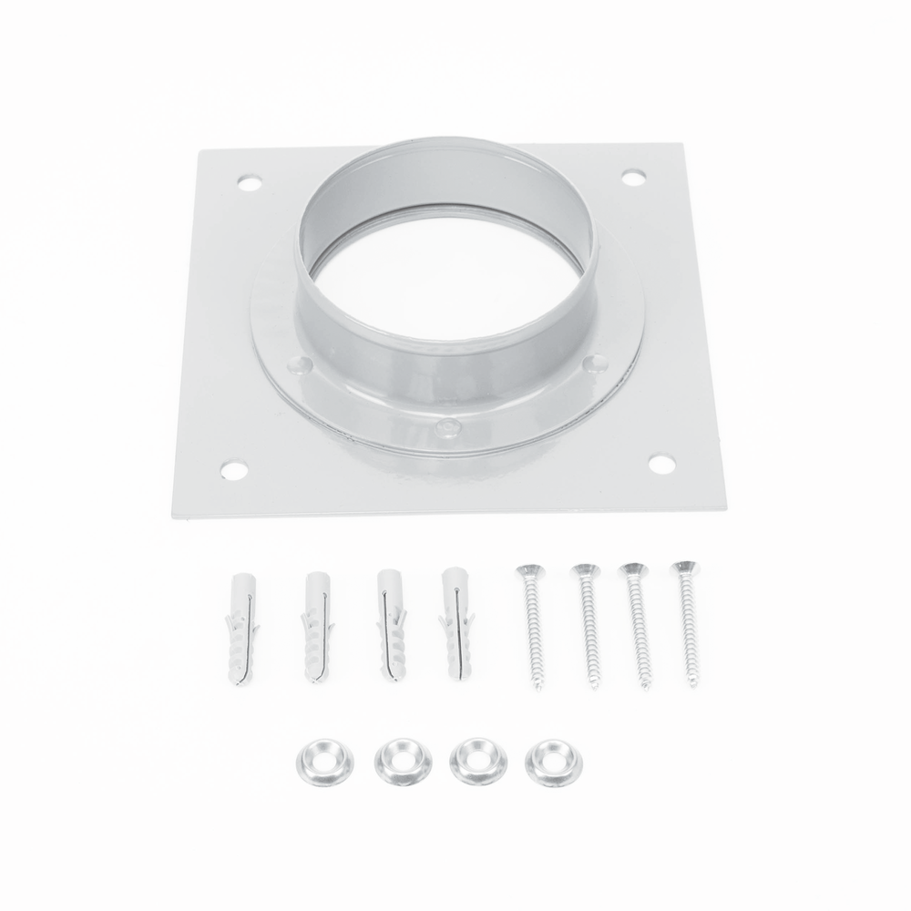 Placa Pasamuros / Capacidad 1 Bota 4" (10.16 cm) / Aluminio / Kit 14 Piezas | SIERRA STORE