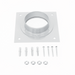 Placa Pasamuros / Capacidad 1 Bota 4" (10.16 cm) / Aluminio / Kit 14 Piezas | SIERRA STORE