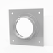 Placa Pasamuros / Capacidad 1 Bota 4" (10.16 cm) / Aluminio / Kit 14 Piezas | SIERRA STORE