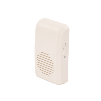 Timbre Inalámbrico Para Puerta Con 10 Tonos, Hasta 150m Linea de Vista, Con Receptor Inalámbrico Incluido, 110Vca STI - Vi...