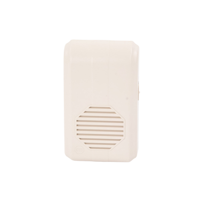 Timbre Inalámbrico Para Puerta Con 10 Tonos, Hasta 150m Linea de Vista, Con Receptor Inalámbrico Incluido, 110Vca STI - Vi...