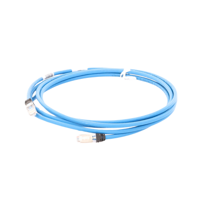 Patch Cord Cat6A, Blindado S/FTP, CM/LS0H, 3.05 Metros (10 Pies), Color Azul PANDUIT - Vista 2