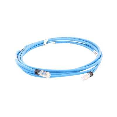 Patch Cord Cat6A, Blindado S/FTP, CM/LS0H, 3.05 Metros (10 Pies), Color Azul PANDUIT - Vista 3