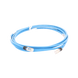Patch Cord Cat6A, Blindado S/FTP, CM/LS0H, 3.05 Metros (10 Pies), Color Azul PANDUIT - Vista 3