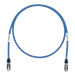 PANDUIT STP6X1MBU - Patch Cord Cat6A / S/FTP Blindado / 26 AWG / 500 MHz / 1 m (3.28 ft) / LS0H / Azul | SIERRA STORE