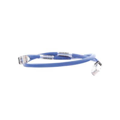 Patch Cord Cat6A, Blindado S/FTP, CM/LS0H, 0.61 Metros (2 Pies), Color Azul PANDUIT - Vista 2