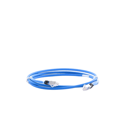 Patch Cord Cat6A, Blindado S/FTP, CM/LS0H, 1.52 Metros (5 Pies), Color Azul PANDUIT - Vista 2