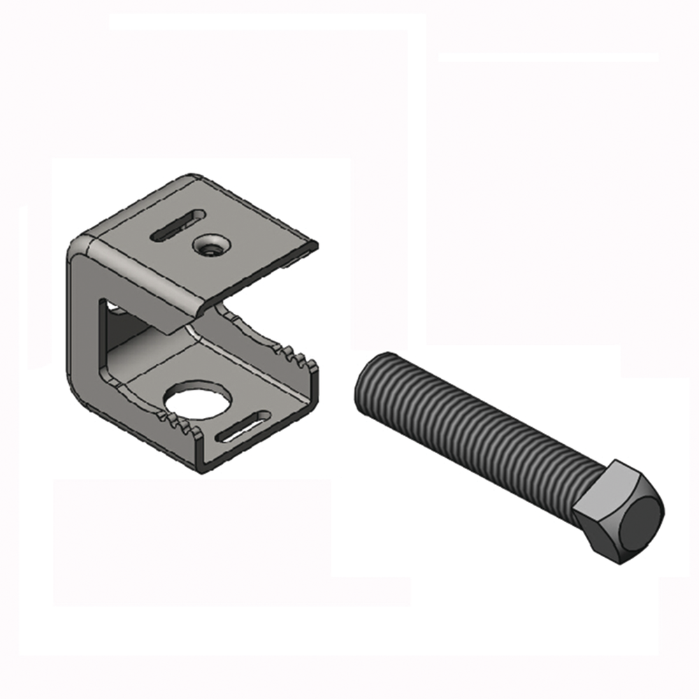 Paquete de Adaptadores para Sujeción de Cable Coaxial / Acero Inoxidable SS304 / 10 Unidades / Incluye Tornillos 3/8" | SIERRA STORE