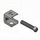 Paquete de Adaptadores para Sujeción de Cable Coaxial / Acero Inoxidable SS304 / 10 Unidades / Incluye Tornillos 3/8" | SIERRA STORE