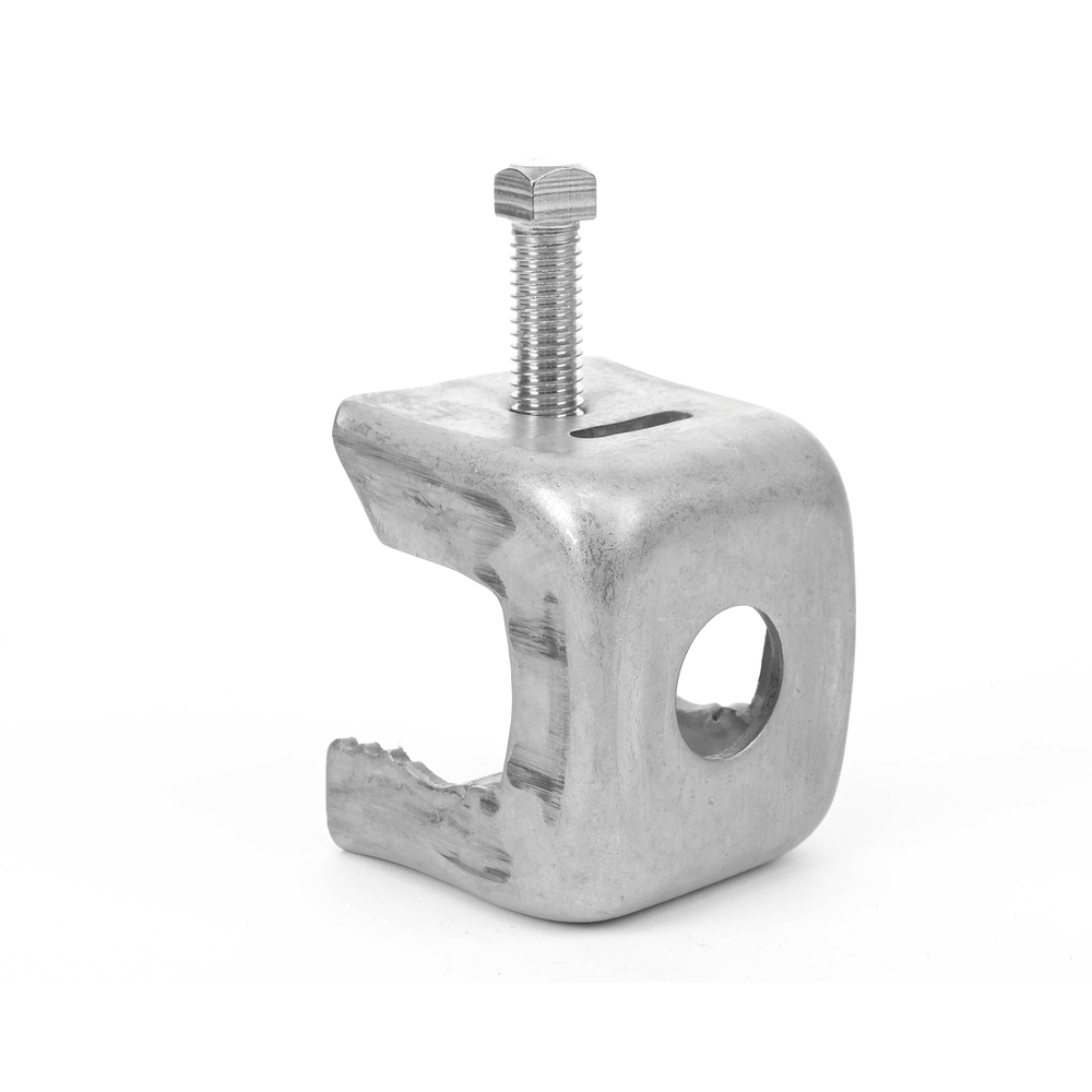 Paquete de Adaptadores para Sujeción de Cable Coaxial / Acero Inoxidable SS304 / 10 Unidades / Incluye Tornillos 3/8" | SIERRA STORE